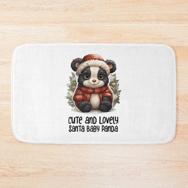 Item preview, Cute and Lovely Santa Panda- Christmas Santa Sweet Panda designed and sold by Mohammed Sohail Khan.