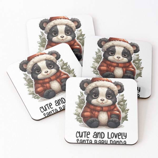 Item preview, Cute and Lovely Santa Panda- Christmas Santa Sweet Panda designed and sold by Mohammed Sohail Khan.