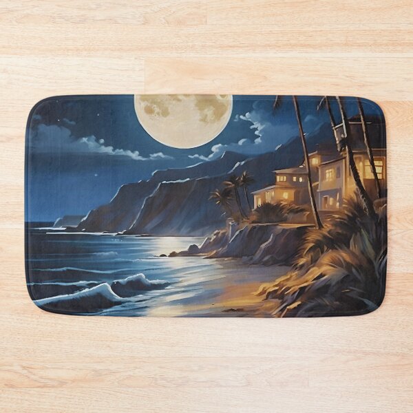 Item preview, Coastal Moonlit designed and sold by colorvisionart.