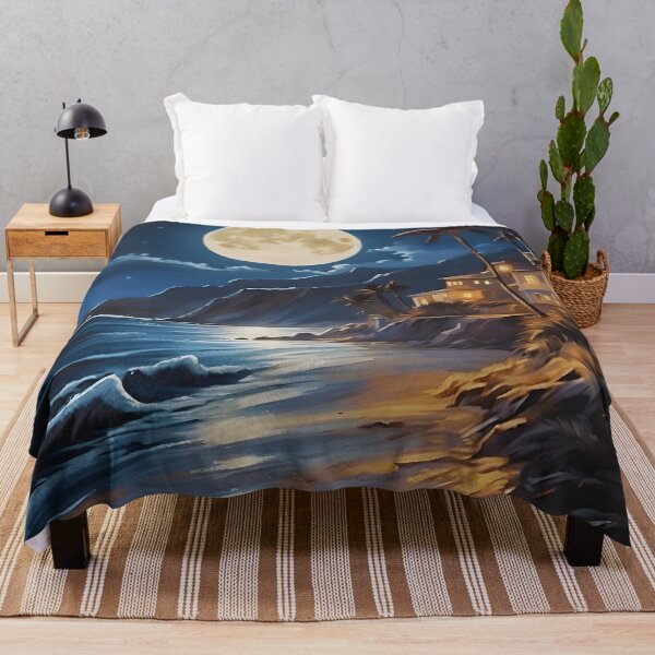 Item preview, Coastal Moonlit designed and sold by colorvisionart.