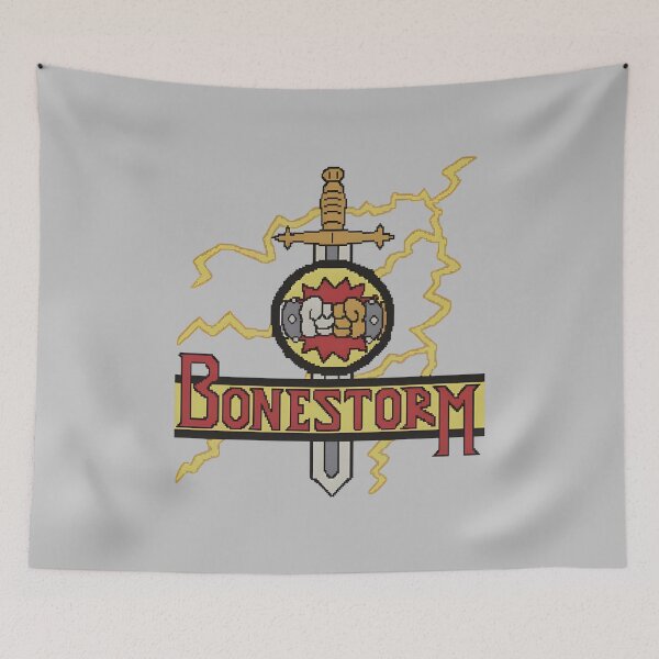 Item preview, bonestorm |  Simpson Inspired | Wall Art Home 90s Decor | HECKINFAROUT  designed and sold by Two Otters Co.