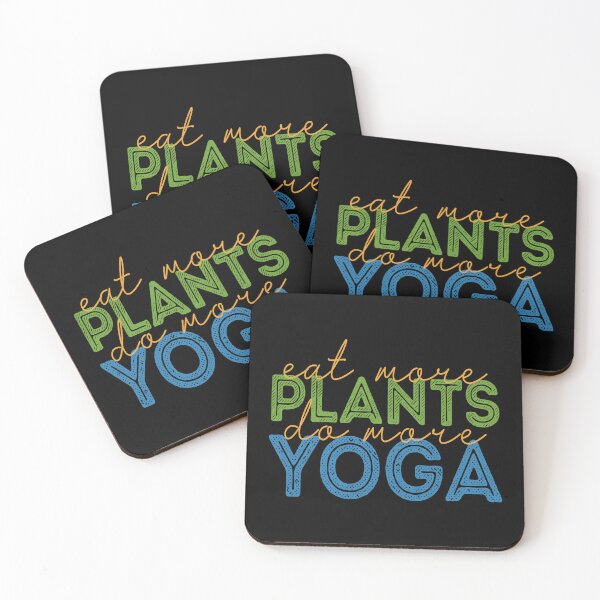 Item preview, Eat More Plants do More Yoga designed and sold by Blok45.