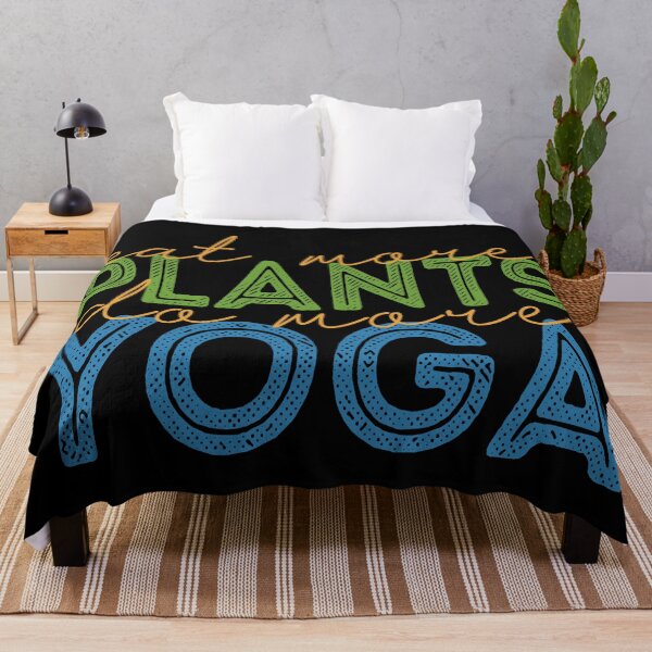 Item preview, Eat More Plants do More Yoga designed and sold by Blok45.