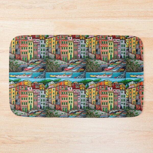Item preview, Colours of Riomaggiore, Cinque Terre designed and sold by Lisa Lorenz Paintings.