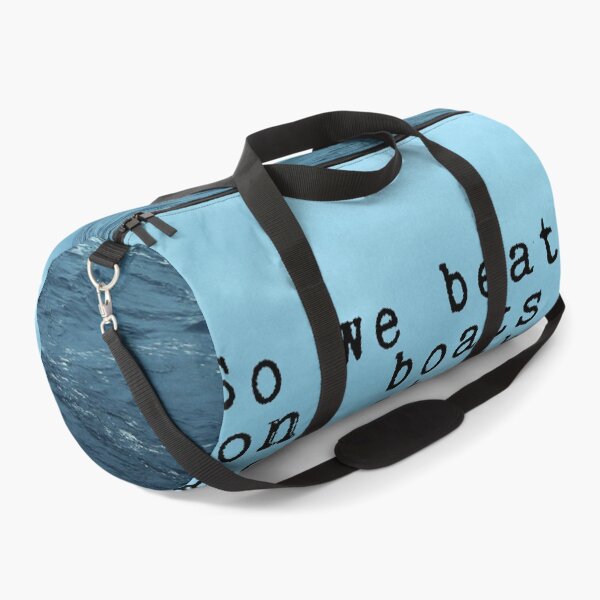 Item preview, So we beat on - Gatsby quote on the dark ocean designed and sold by peggieprints.