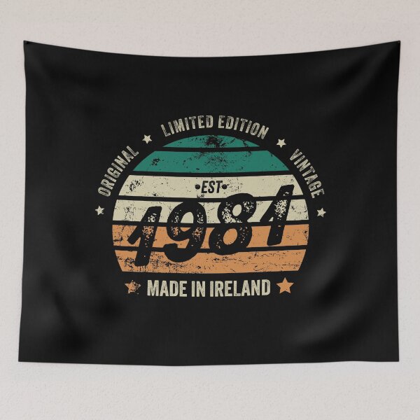 Item preview, Established 1981, Made in Ireland designed and sold by damomonkey.