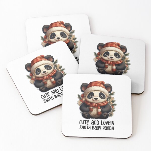 Item preview, Cute and Lovely Santa Panda- Christmas Santa Sweet Panda designed and sold by Mohammed Sohail Khan.
