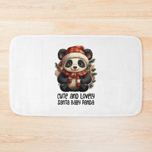 Item preview, Cute and Lovely Santa Panda- Christmas Santa Sweet Panda designed and sold by Mohammed Sohail Khan.