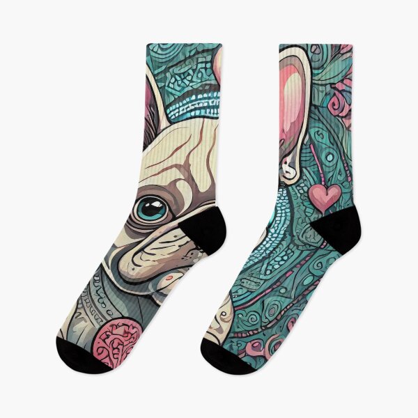 Item preview, Valentine's Day French Bulldog 2 designed and sold by Mandalahijo.