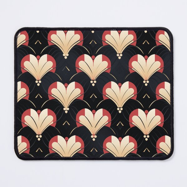 Item preview, Valentine's Day Art Deco Contrasting Heart Pattern designed and sold by AgathaZolastore.