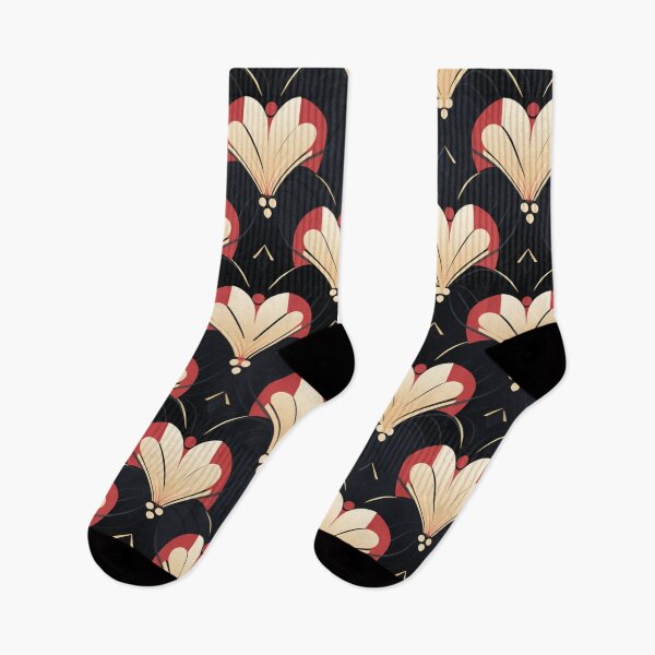 Item preview, Valentine's Day Art Deco Contrasting Heart Pattern designed and sold by AgathaZolastore.