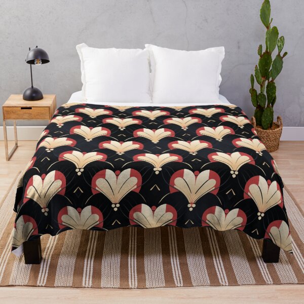 Item preview, Valentine's Day Art Deco Contrasting Heart Pattern designed and sold by AgathaZolastore.