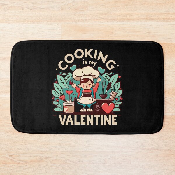 Item preview, Cooking Is My Valentine designed and sold by Itsheartshop.