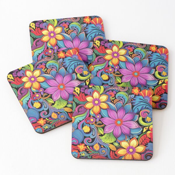 Item preview, Wonderful Flower Patterns designed and sold by GrinGalore.