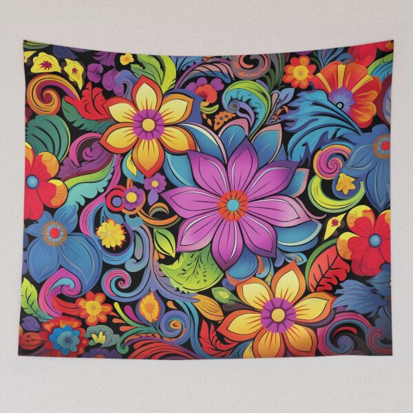 Item preview, Wonderful Flower Patterns designed and sold by GrinGalore.