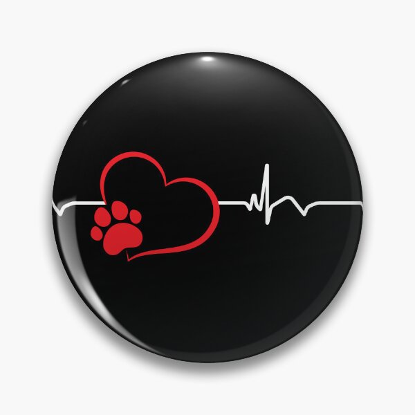 Item preview, Red Paw Heartbeat designed and sold by Coffee Lifestyle.