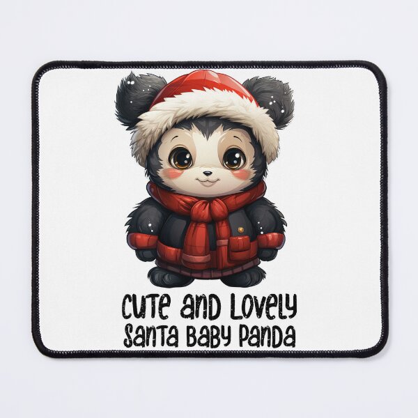 Item preview, Christmas Santa Sweet Baby Panda- Cute and Lovely Santa Panda  designed and sold by Mohammed Sohail Khan.
