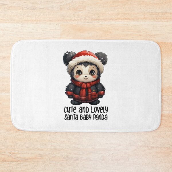 Item preview, Christmas Santa Sweet Baby Panda- Cute and Lovely Santa Panda  designed and sold by Mohammed Sohail Khan.