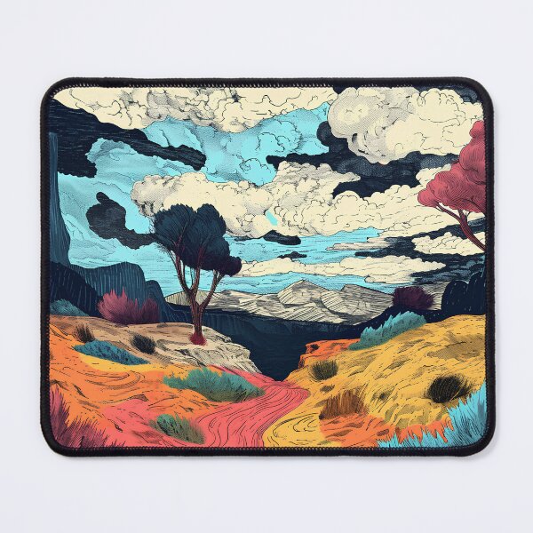 Item preview, Colorful and bizarre landscape designed and sold by randrdesign.