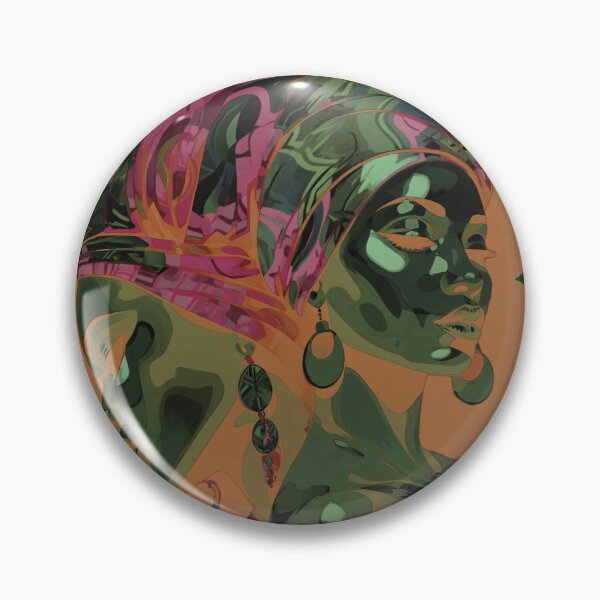 Item preview, Resilience in Unity | Layered Design of African Women in Head Scarves designed and sold by FairX.