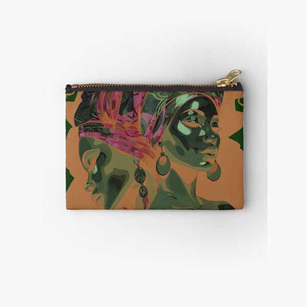 Item preview, Resilience in Unity | Layered Design of African Women in Head Scarves designed and sold by FairX.
