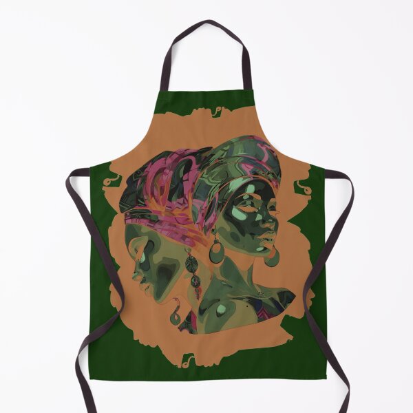 Item preview, Resilience in Unity | Layered Design of African Women in Head Scarves designed and sold by FairX.
