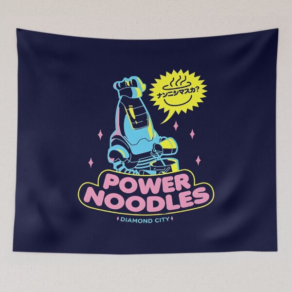 Item preview, Power Noodles | Fallout Inspired | Wall Art Home Decor | HECKINFAROUT designed and sold by Two Otters Co.