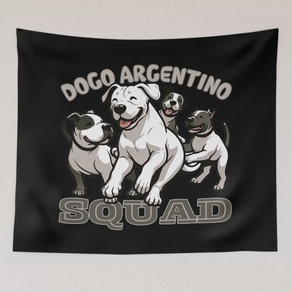 Item preview, Dogo Argentino Squad designed and sold by dogo-argentino.