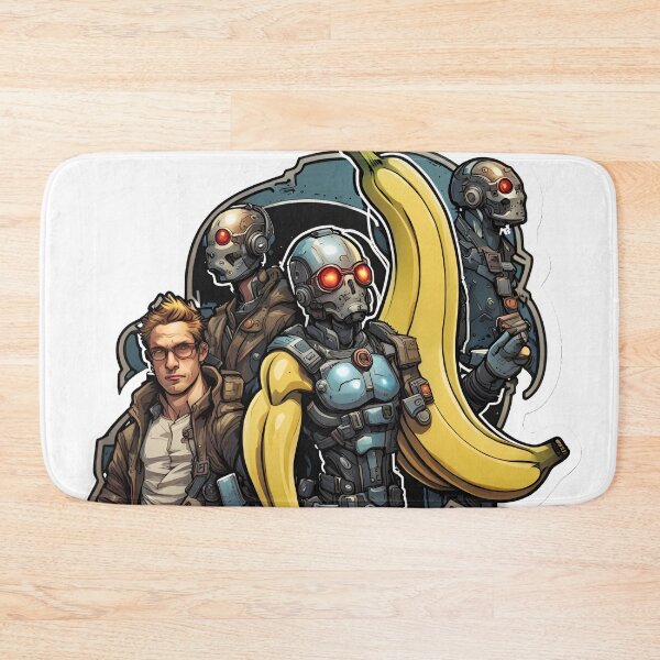 Item preview, Intergalactic Space Banana Mercenaries  designed and sold by UtterLegends.