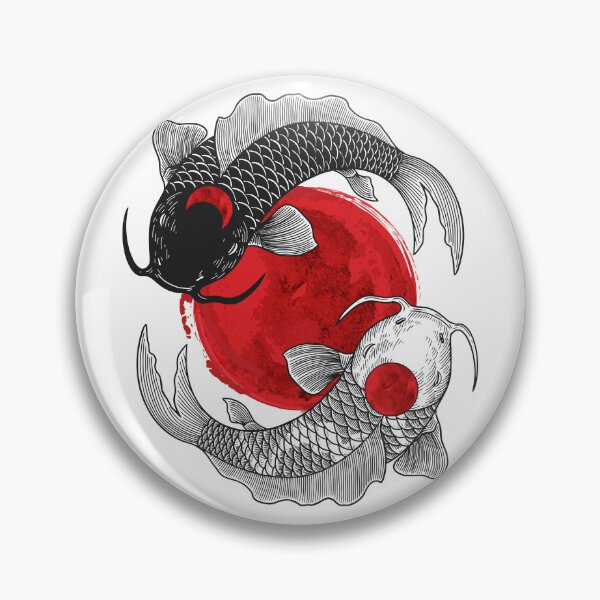 Item preview, Koi fish Yinyang designed and sold by Faissal Thomass.