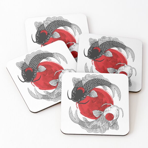 Item preview, Koi fish Yinyang designed and sold by Faissal Thomass.