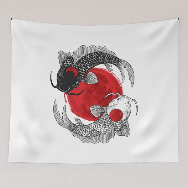 Item preview, Koi fish Yinyang designed and sold by Faissal Thomass.