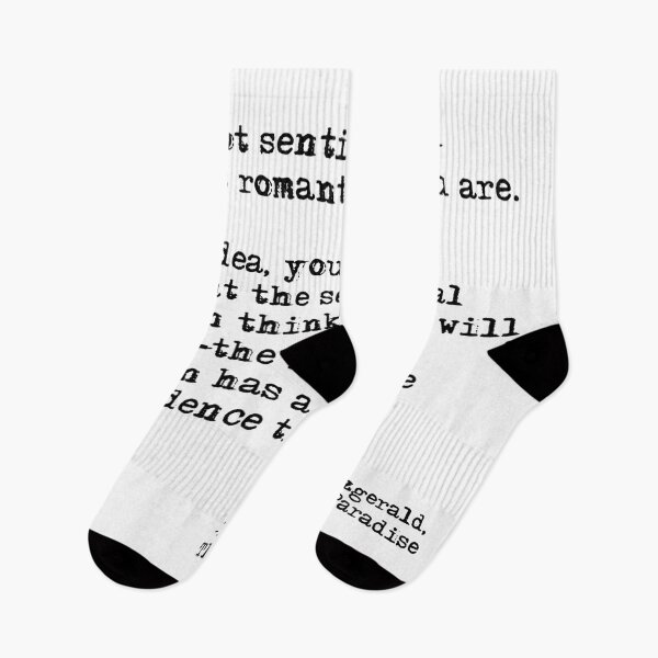 Item preview, The romantic person - F Scott Fitzgerald designed and sold by peggieprints.