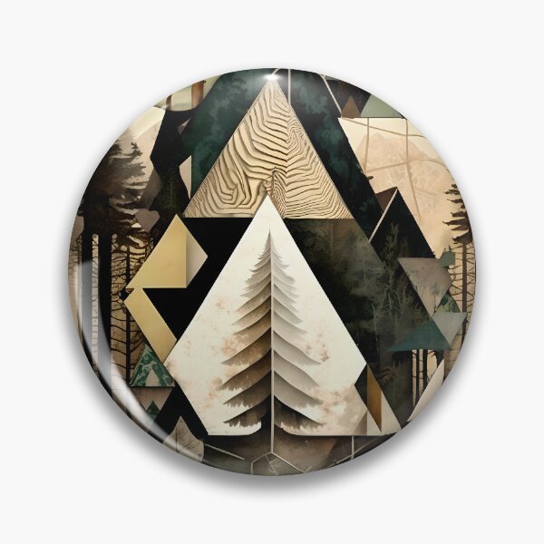 Item preview, Geometric Nature: An Abstract Forest Tapestry designed and sold by WFTan.