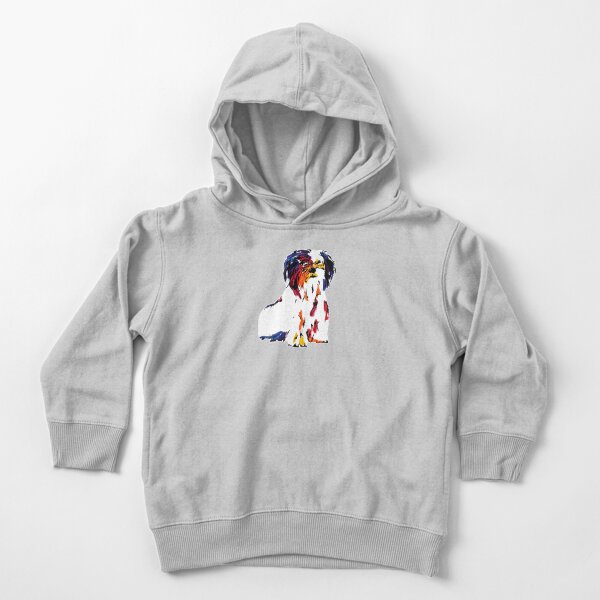 Mr Smith the Shitzhu *dark Toddler Pullover Hoodie