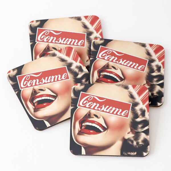 Item preview, Consume commercial parody designed and sold by AIattire.