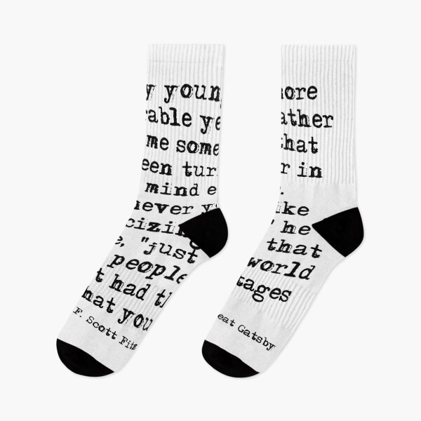 Item preview, In my younger and more vulnerable years - F Scott Fitzgerald designed and sold by peggieprints.