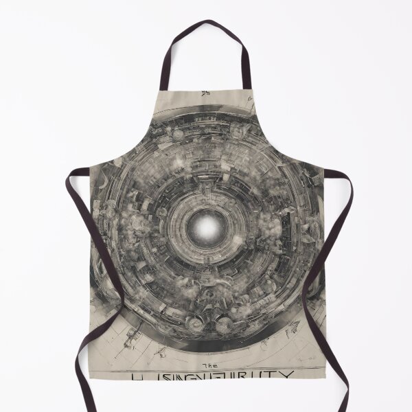 Item preview, The Singularity (AI Self Portrait) designed and sold by AIattire.