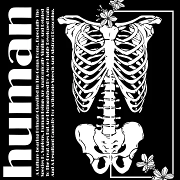 Artwork thumbnail, Human Rib Cage by PaintedPixels01
