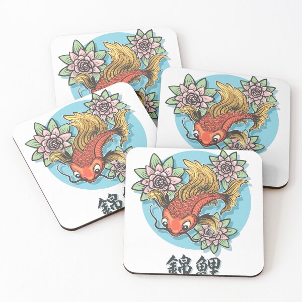 Item preview, Koi Fish Flowers designed and sold by Faissal Thomass.