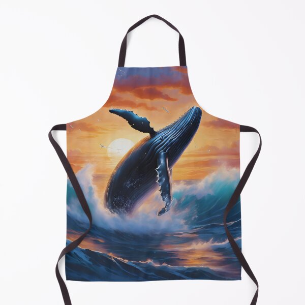 Item preview, Whale Breach Sunset Symphony designed and sold by colorvisionart.