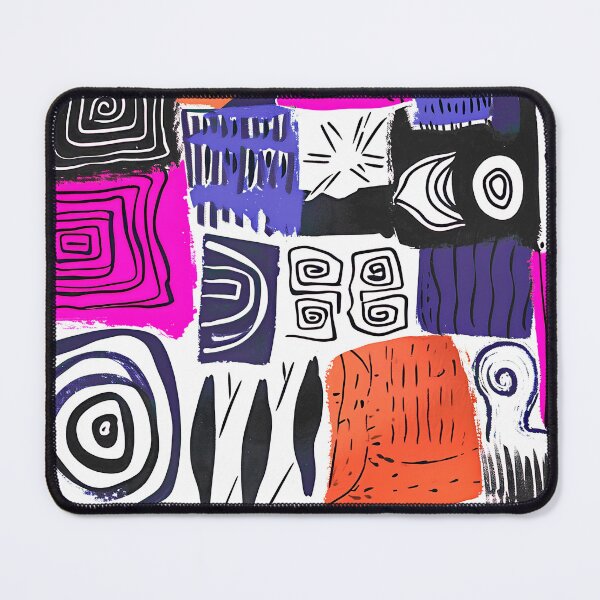 Item preview, Very abstract and whimsical pattern design designed and sold by randrdesign.