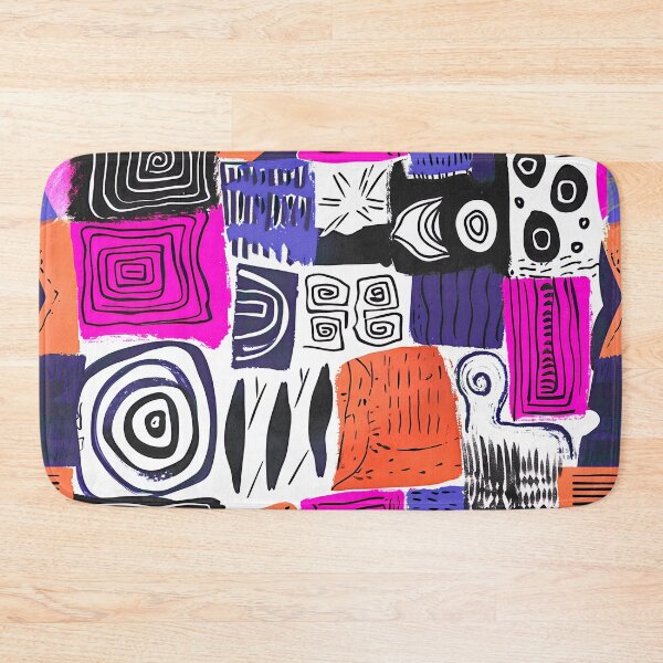 Item preview, Very abstract and whimsical pattern design designed and sold by randrdesign.