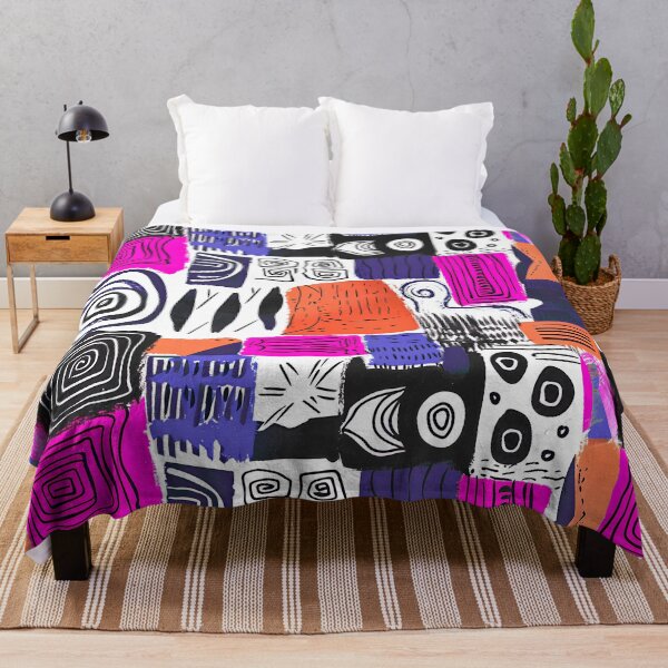 Item preview, Very abstract and whimsical pattern design designed and sold by randrdesign.