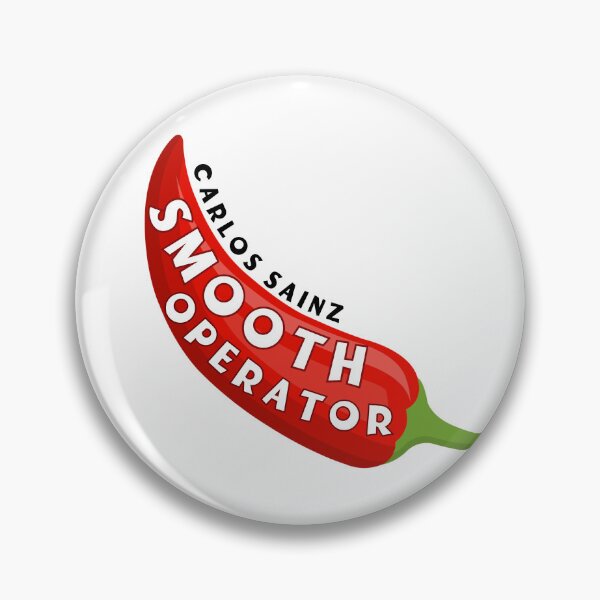 Item preview, Carlos Sainz F1 Driver Smooth Operator Sticker designed and sold by HotGirlsWatchRacing .