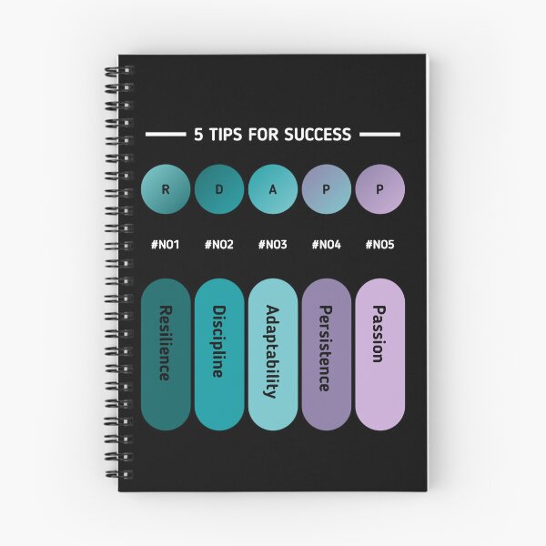 Item preview, 5 Success tips, color palette  designed and sold by redwolf92.