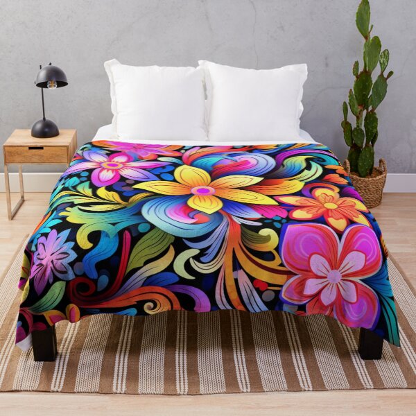Item preview, Hot Vibrant Flowers designed and sold by GrinGalore.