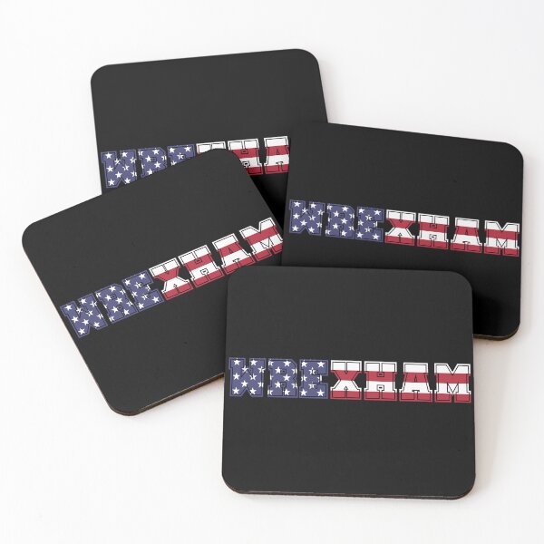 Item preview, WREXHAM USA FLAG 3 designed and sold by Marni Scofidio Desi9ns.