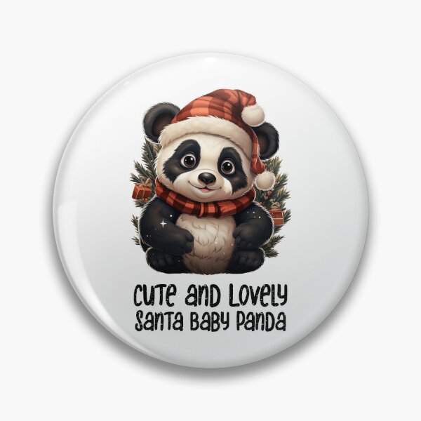 Item preview, Christmas Santa Sweet Panda- Cute and Lovely Santa Panda  designed and sold by Mohammed Sohail Khan.