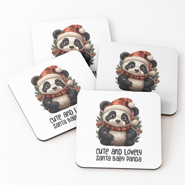 Item preview, Christmas Santa Sweet Panda- Cute and Lovely Santa Panda  designed and sold by Mohammed Sohail Khan.